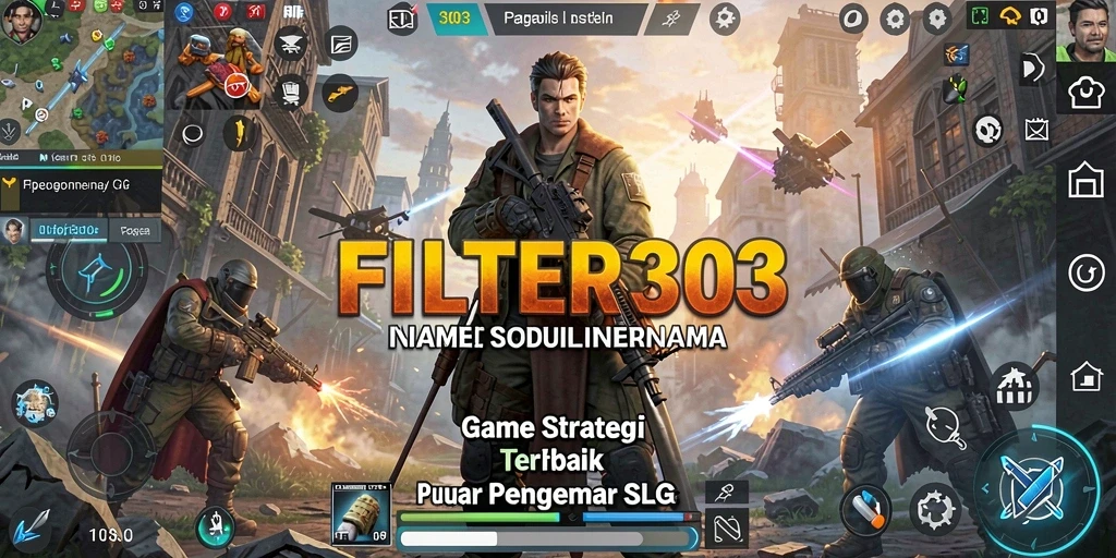 Tampilan gameplay FILTER303 dengan aksi strategis yang mencengangkan.