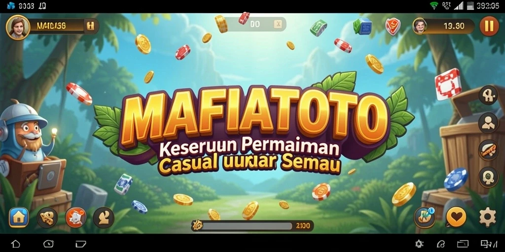 Tangkapan layar utama MAFIATOTO menampilkan gameplay seru dan interaktif.