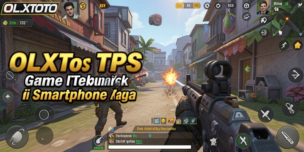 Screenshot OLXTOTO menampilkan aksi seru dalam permainan TPS.