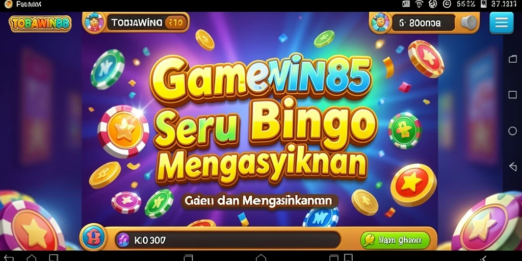 Screenshot gameplay TOBAWIN88 yang menunjukkan keseruan permainan Bingo.
